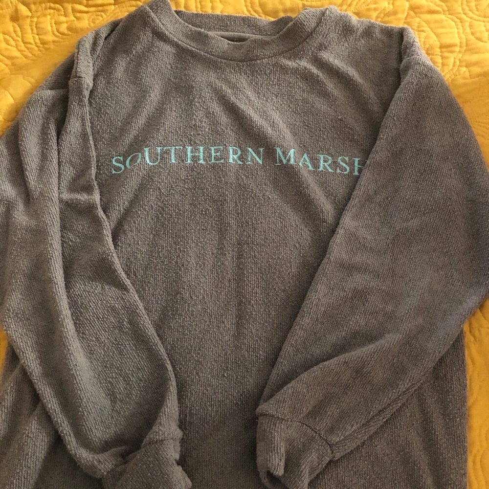 Southern Marsh terry pullover